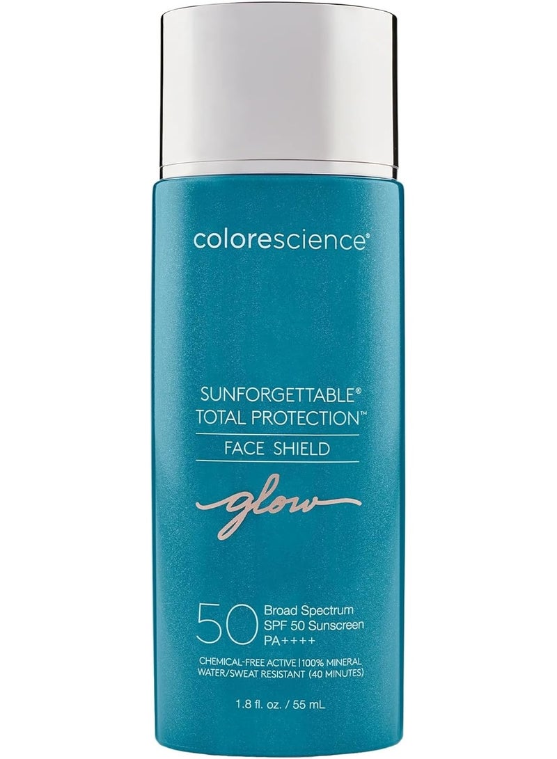 كولور ساينس واقي الوجه كولورساينس صن فورغيتابل حماية كاملة توهج واسع الطيف بعامل حماية من الشمس 50، 1.8 أونصة سائلة - Image 1